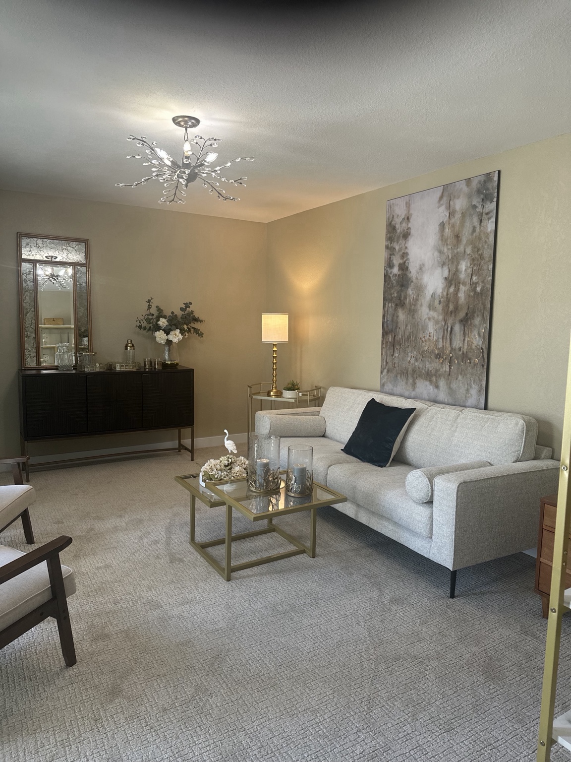 Formal living room at 1 Woodland Drive